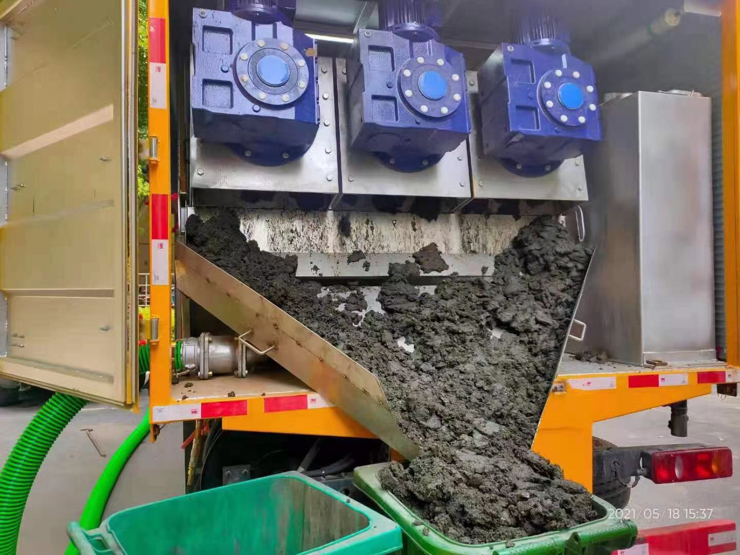 成华化粪池清掏城市维护站-泥浆净化干湿分离处理